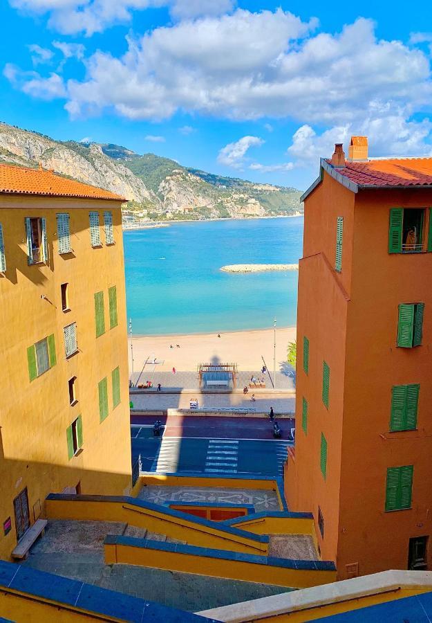 Dependence “Le Soleil” - Cap Riviera Apartment Menton Bagian luar foto